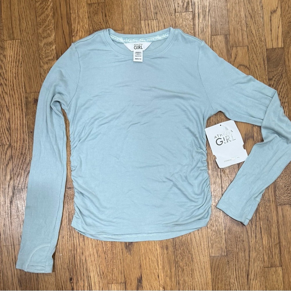 Athleta Girl MODAL ruched Top